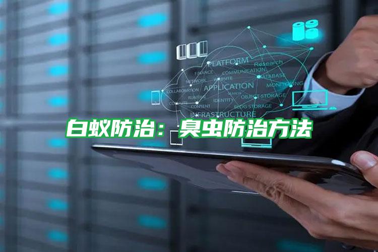 白蟻防治:臭蟲防治方法