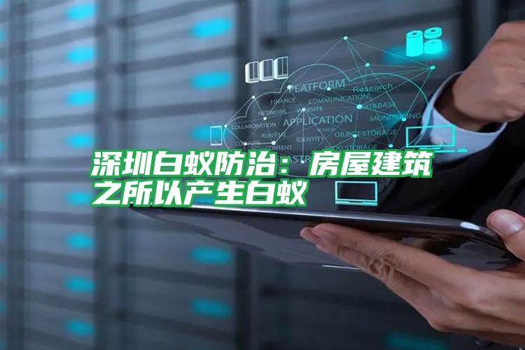 深圳白蟻防治:房屋建筑之所以產(chǎn)生白蟻