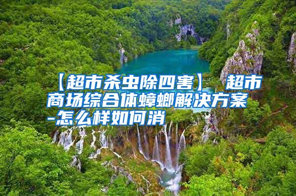 【超市殺蟲除四害】 超市商場綜合體蟑螂解決方案-怎么樣如何消