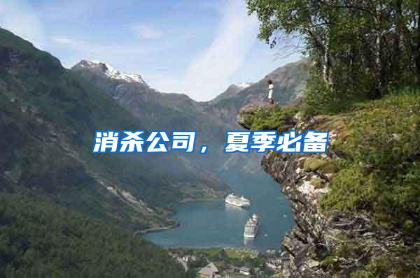 消殺公司，夏季必備